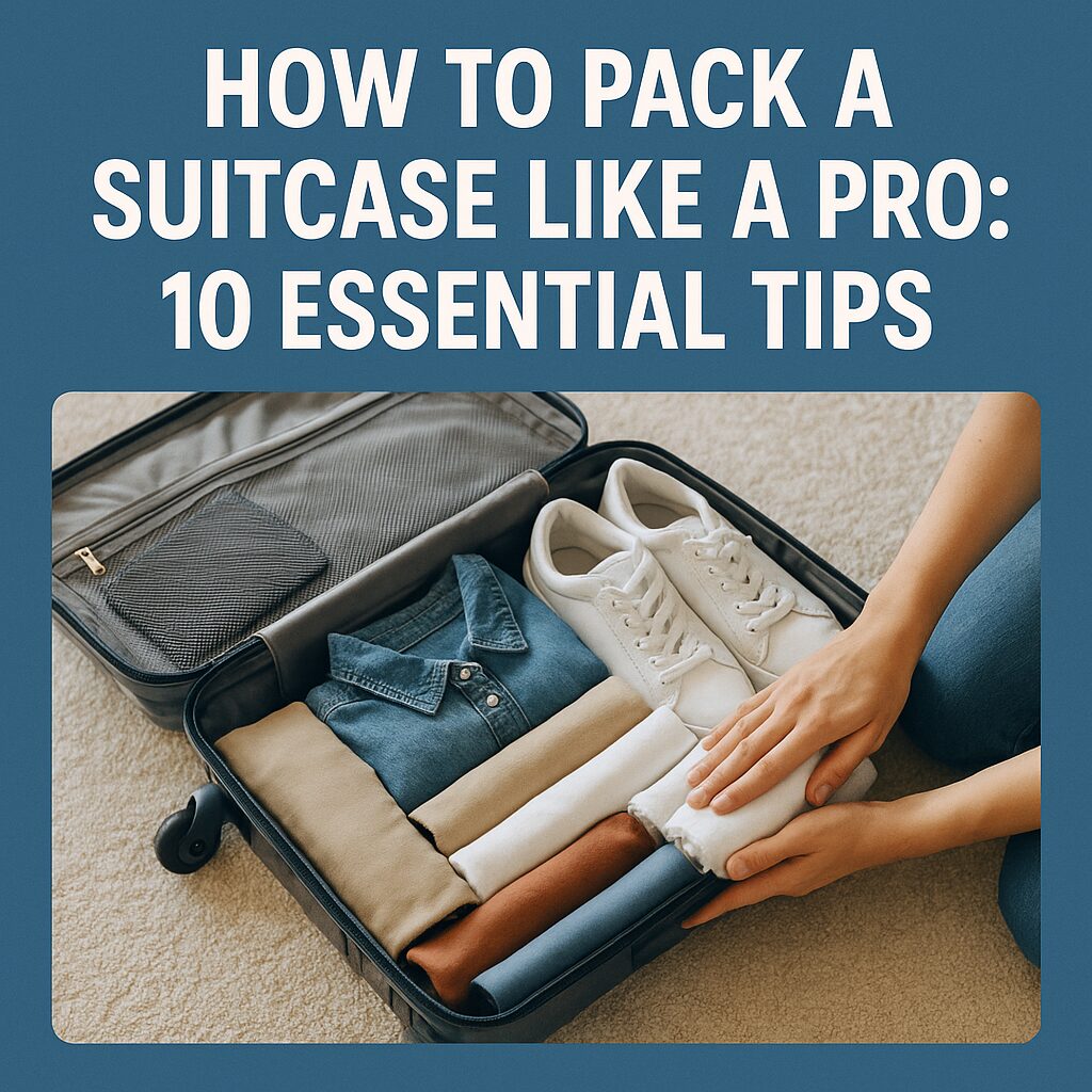 How to Pack a Suitcase Like a Pro: 10 Essential Tips